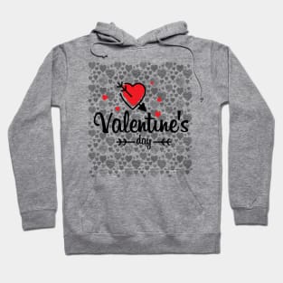 I love you For Ever,Valentine Day Hoodie